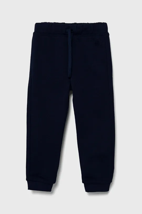 blu navy United Colors of Benetton pantaloni tuta in cotone bambino/a Bambini