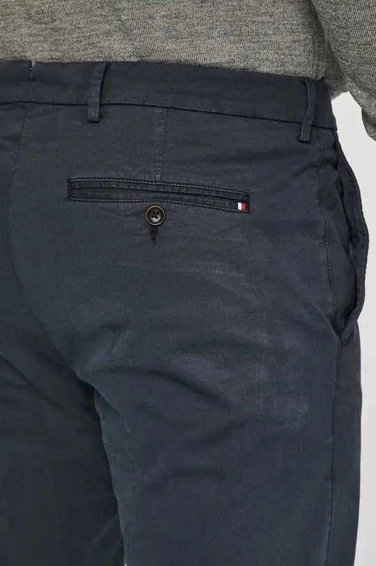 granatowy Tommy Hilfiger Tailored - Spodnie
