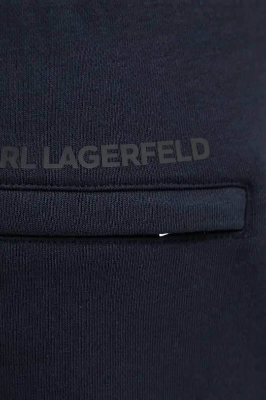 granatowy Karl Lagerfeld spodnie dresowe