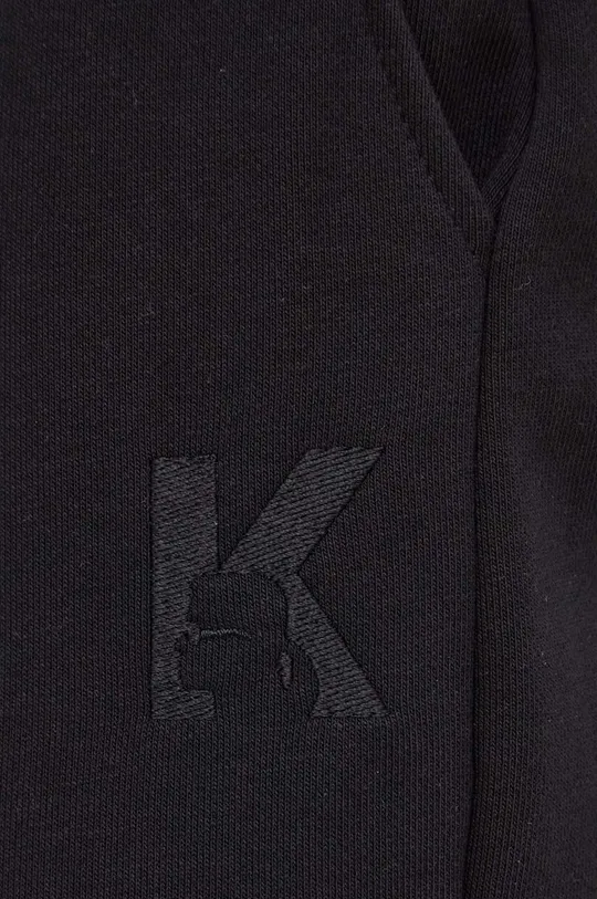 czarny Karl Lagerfeld spodnie dresowe