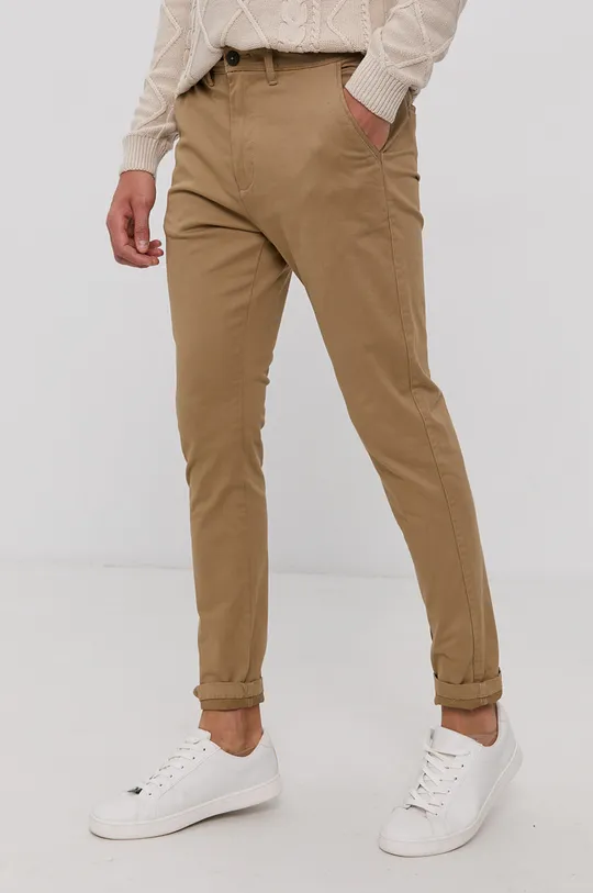 beige !SOLID pantaloni Uomo