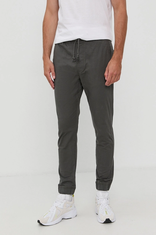 !SOLID pantaloni tessuto grigio 21103814.792890