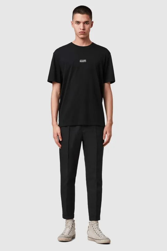 szary AllSaints Spodnie TALLIS TROUSER