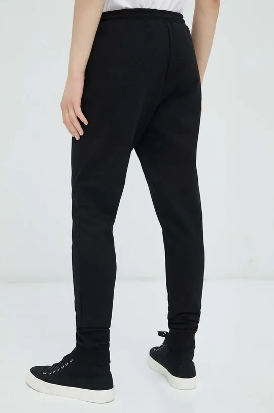 Les Deux spodnie dresowe bawełniane czarny