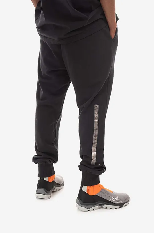 Βαμβακερό παντελόνι A-COLD-WALL* Foil Grid Sweatpants  100% Βαμβάκι