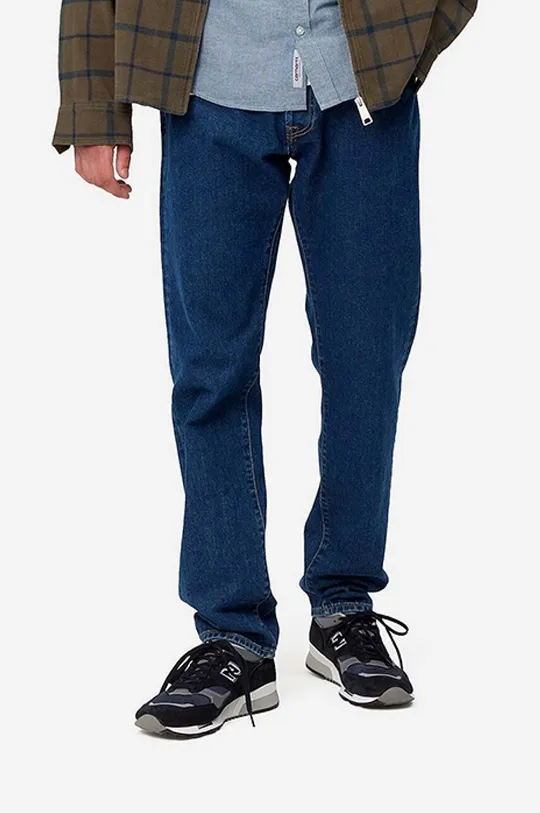 bleumarin Carhartt WIP jeans Klondike Pant De bărbați