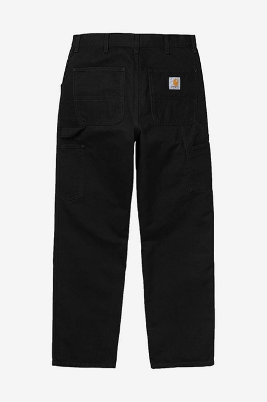 black Carhartt WIP cotton trousers Single Knee Pant