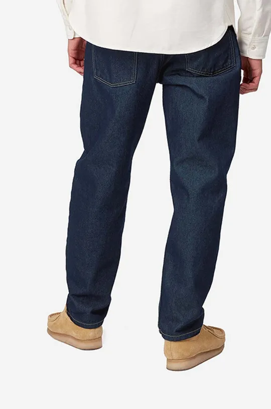 Carhartt WIP jeans Newel Pant albastru
