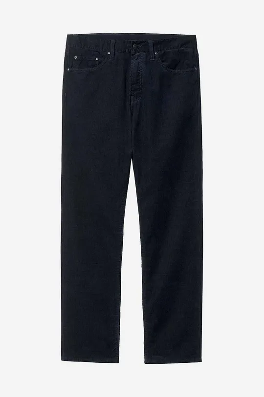 bleumarin Carhartt WIP pantaloni de catifea cord Pontiac Pant