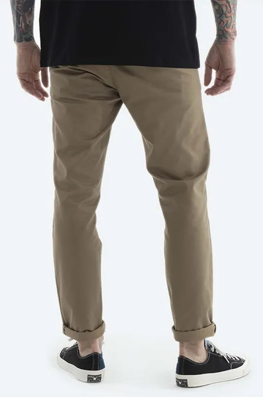 Carhartt WIP spodnie brązowy