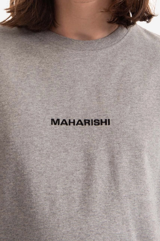 сірий Бавовняна футболка Maharishi