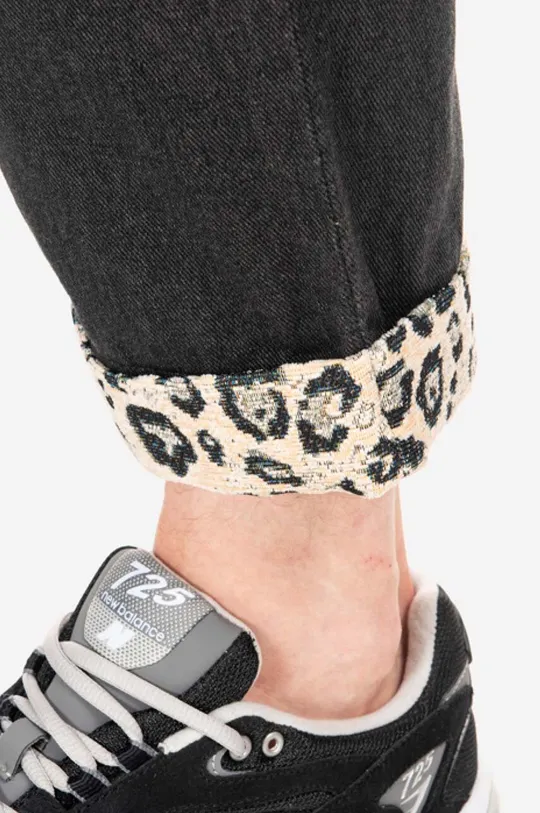 Хлопковые брюки CLOT Spodnie Clot Roll Up Chino CLPTS50005-BLACK
