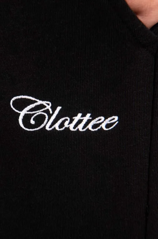 black CLOTTEE cotton joggers Script Sweatpants