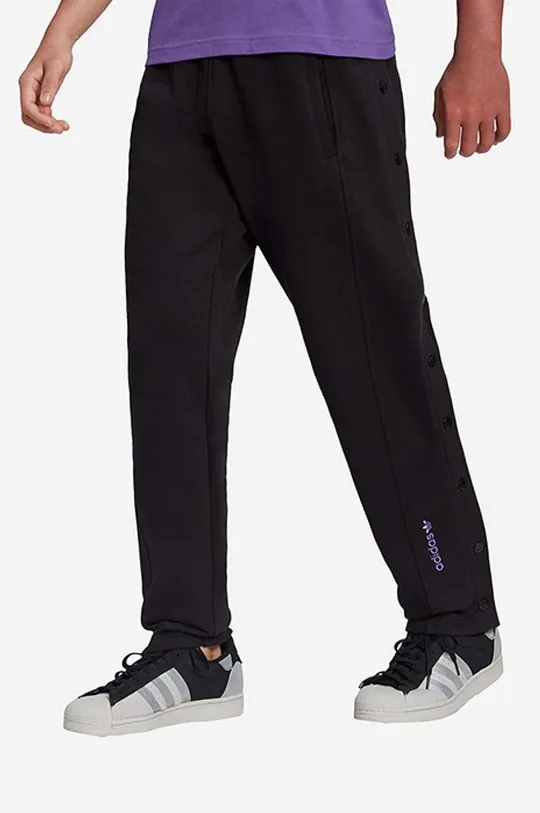 czarny adidas Originals spodnie dresowe bawełniane Adibreak Sweat Pants Męski