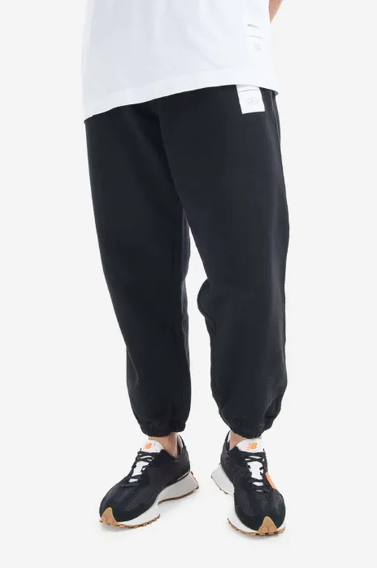 Norse Projects cotton joggers black