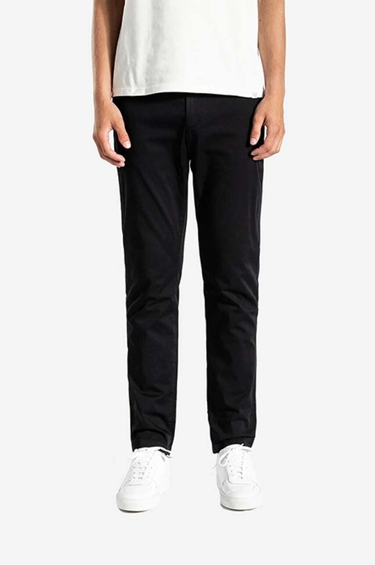 черен Панталон Norse Projects Aros Slim Light Stretch N25-0367 9999 Чоловічий