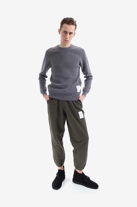 Norse Projects cotton joggers green