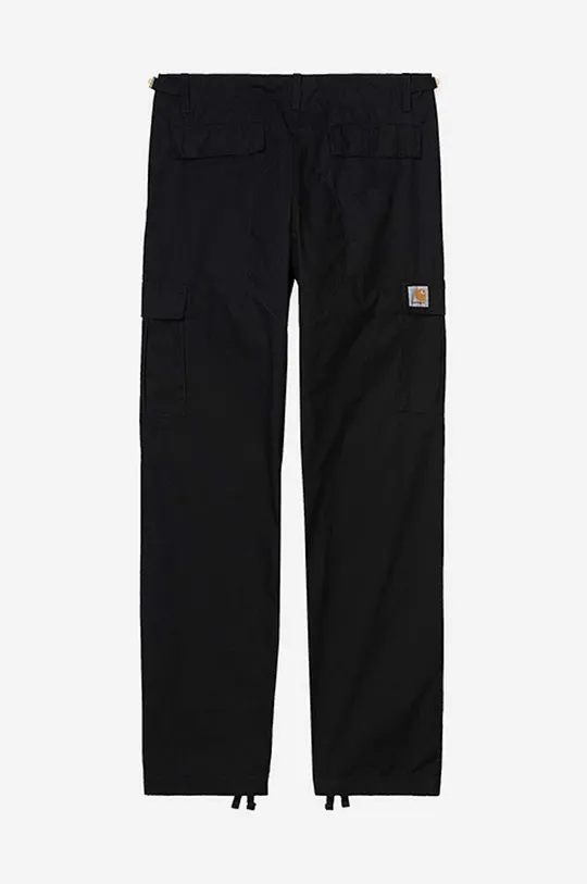 black Carhartt WIP cotton trousers Aviation
