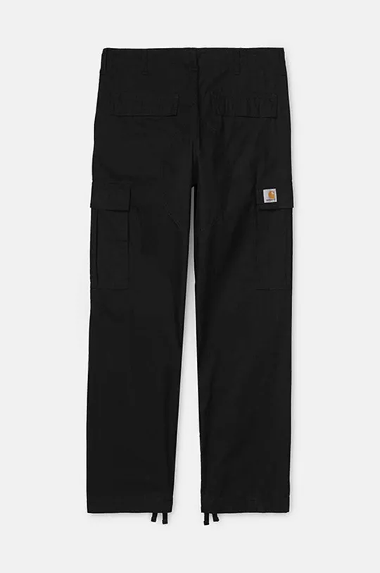 Carhartt WIP cotton trousers Regular Cargo I015875.BLACK black