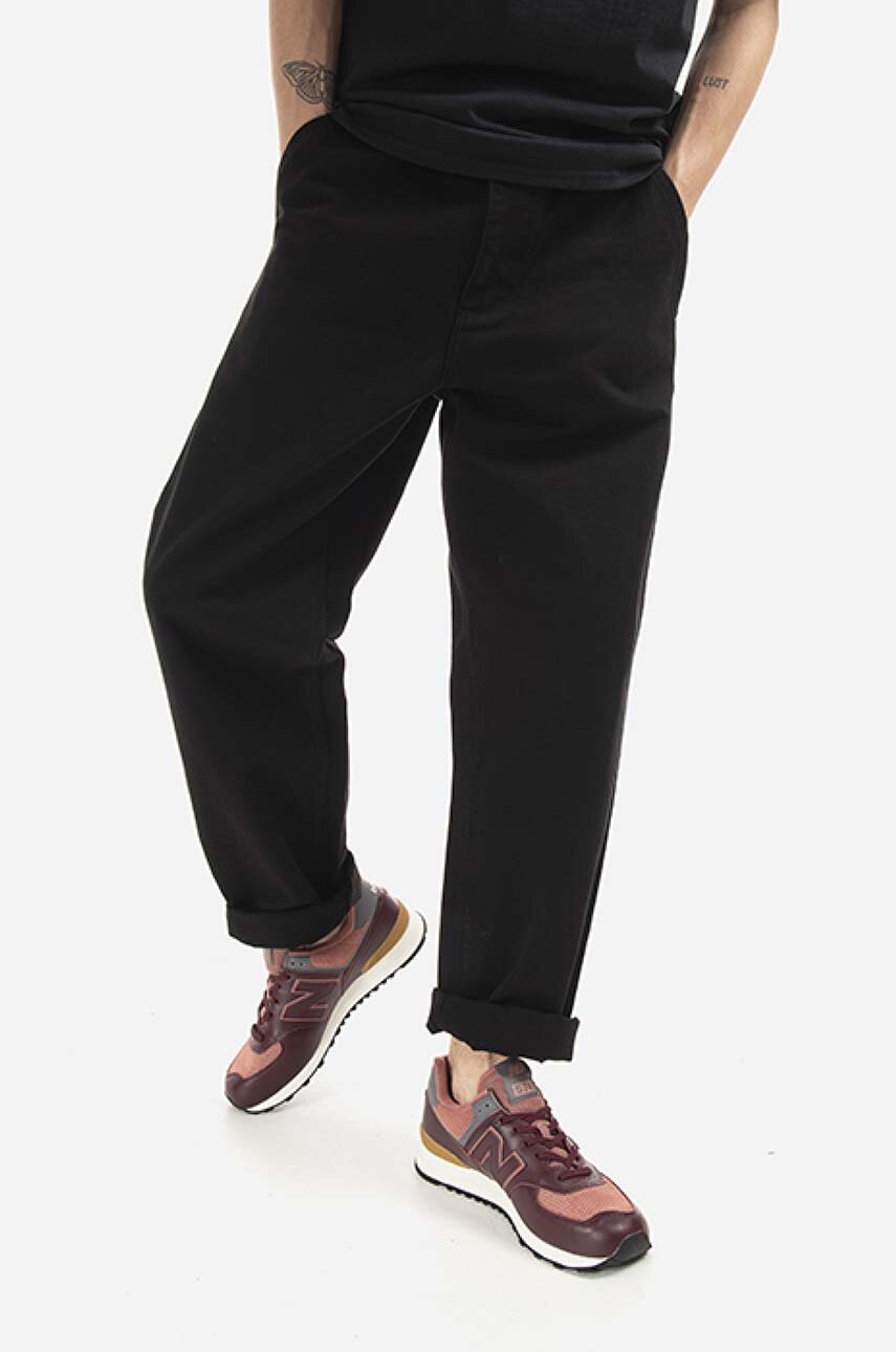 black Carhartt WIP cotton trousers Men’s