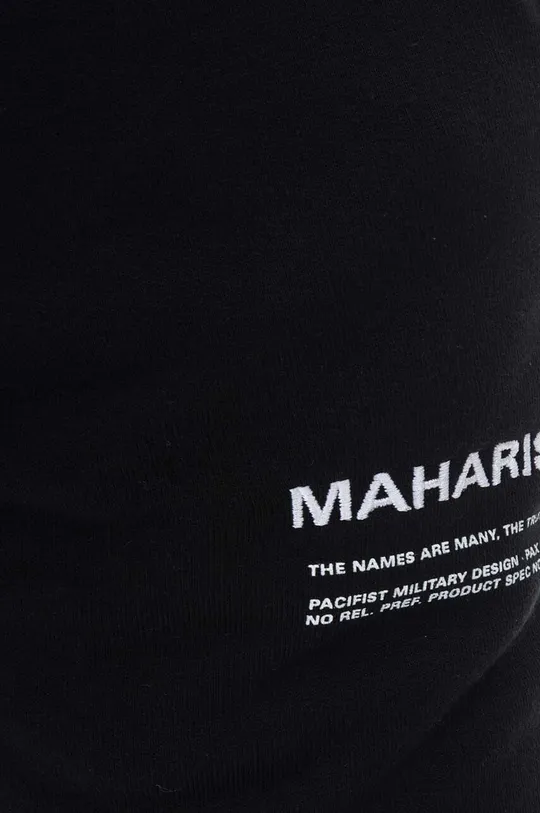 black Maharishi cotton joggers Miltype
