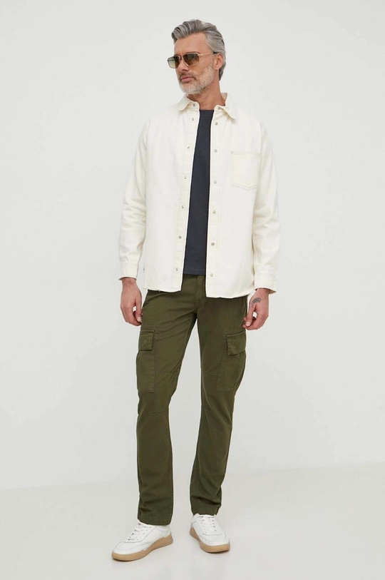 Alpha Industries cotton trousers Agent Pant green