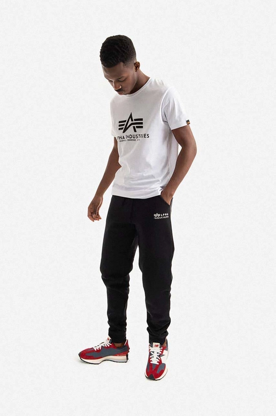 Alpha Industries cotton joggers black