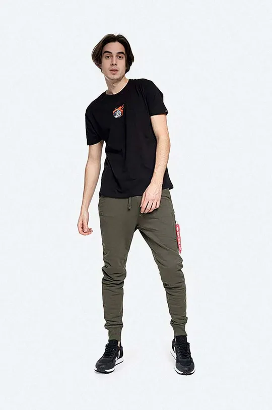 Alpha Industries joggers X-Fit Slim Cargo Pant green
