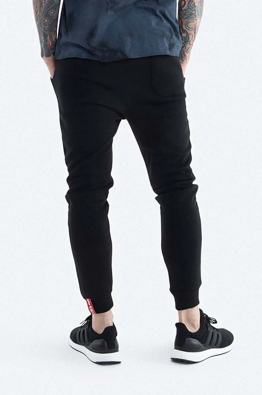 Alpha Industries pantaloni de trening negru