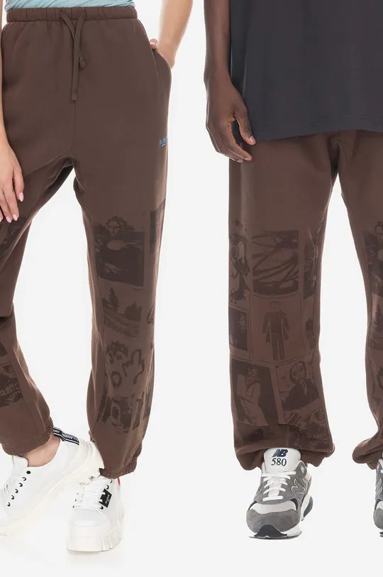 коричневый Спортивные штаны PLEASURES Choices Sweatpant Мужской