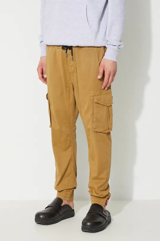 brown Alpha Industries trousers