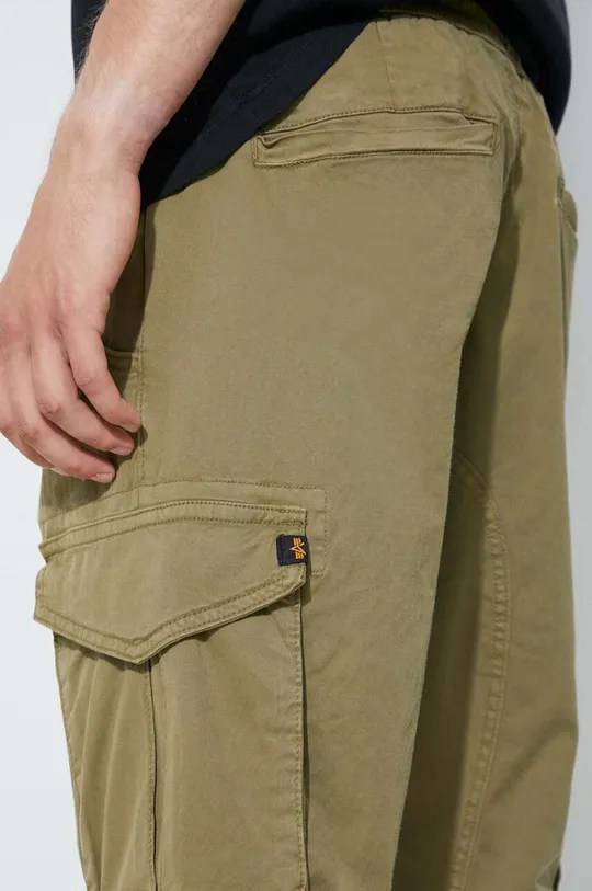 zelená Kalhoty Alpha Industries Cotton Twill Jogger