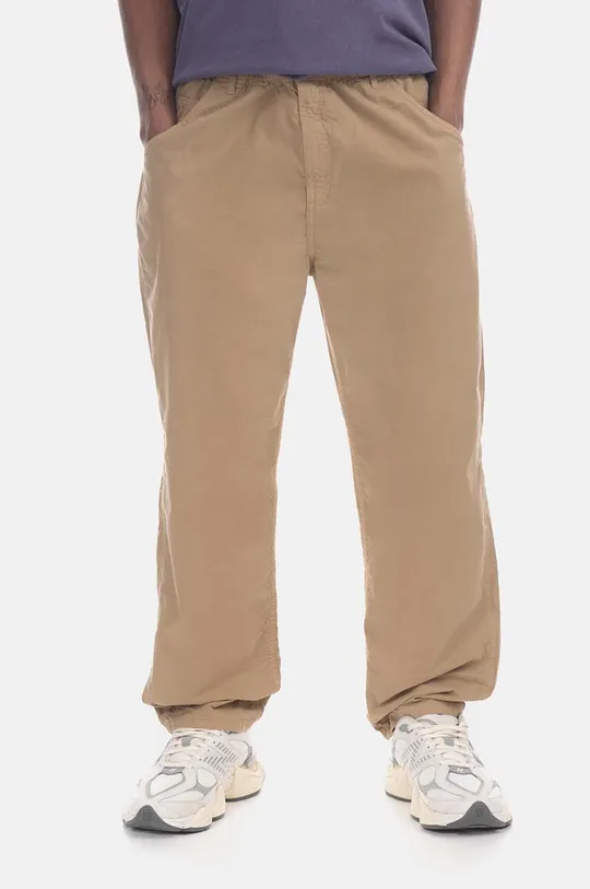 béžová Bavlněné kalhoty Stan Ray Rec Pant SS23020KHA
