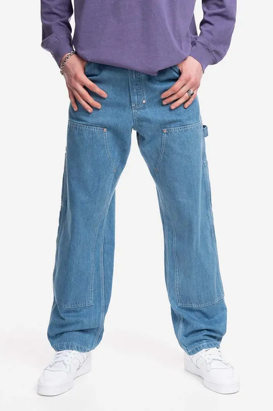niebieski Stan Ray spodnie Double Knee Męski