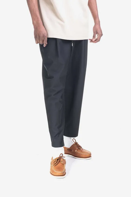 Drôle de Monsieur wool trousers Signature  55% Wool, 45% Polyester