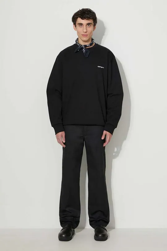 Dickies cotton trousers black