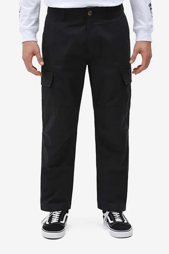 čierna Bavlnené nohavice Dickies Pánsky