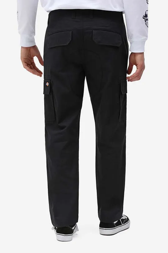 Dickies cotton trousers black