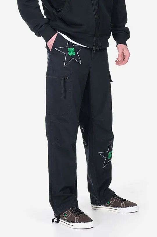 czarny Converse spodnie bawełniane x Patta