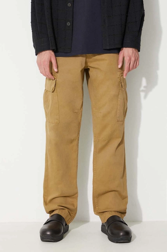 beige Alpha Industries trousers Agent Pant Men’s