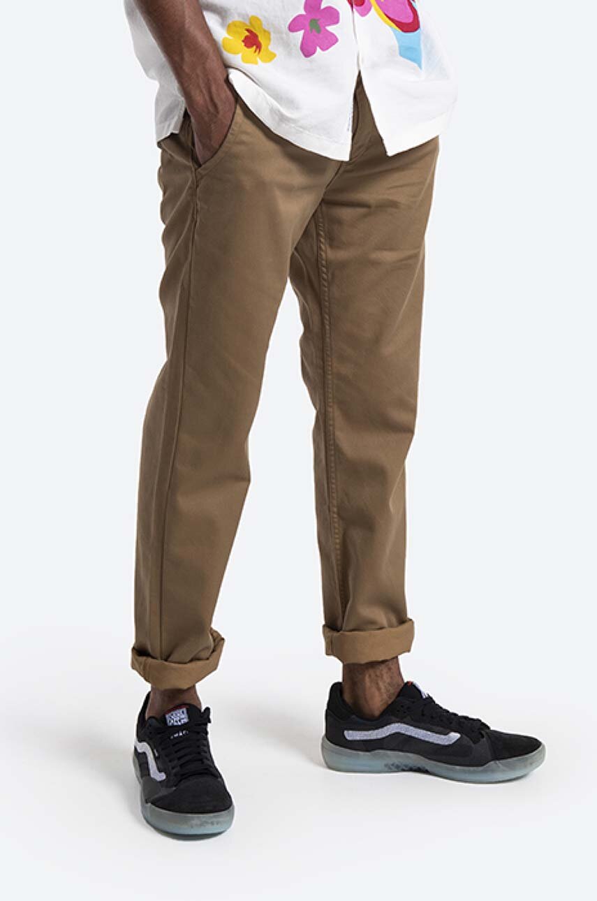 brązowy Vans spodnie Mn Authentic Chino Unisex