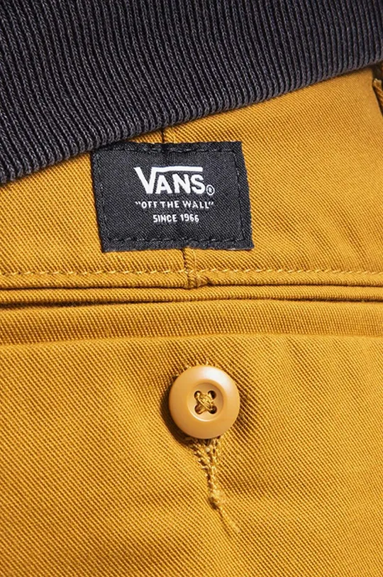 żółty Vans spodnie Authentic Chino