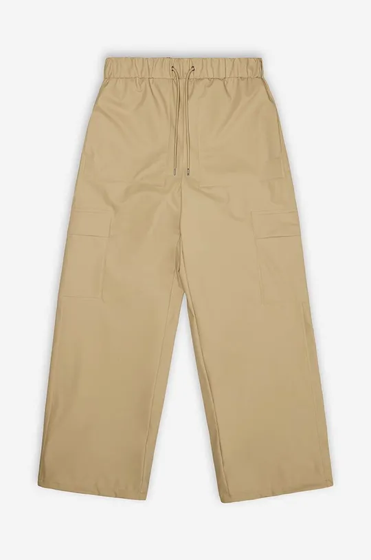 beżowy Rains spodnie przeciwdeszczowe Cargo Rain Pants Wide 99 18990