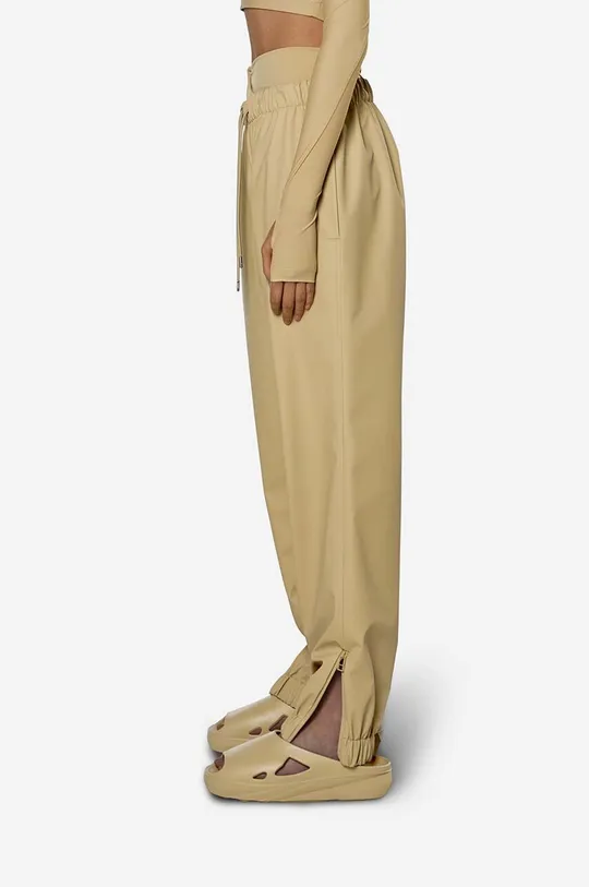 beżowy Rains spodnie dresowe Pants Regular 18560