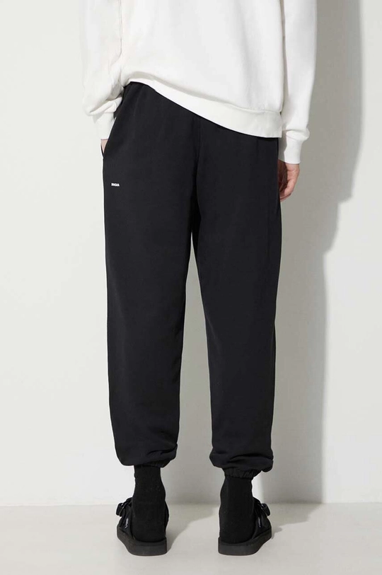 nero Pangaia pantaloni da jogging in cotone Unisex