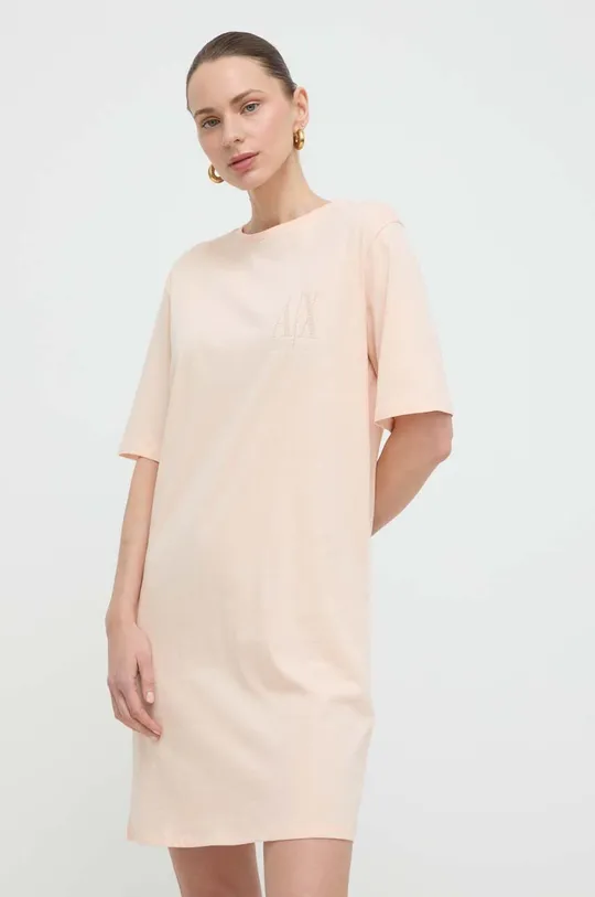 Φόρεμα Armani Exchange 100% Βαμβάκι