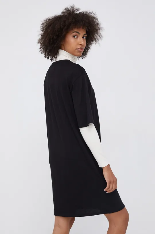 Armani Exchange - Βαμβακερό φόρεμα  100% Βαμβάκι