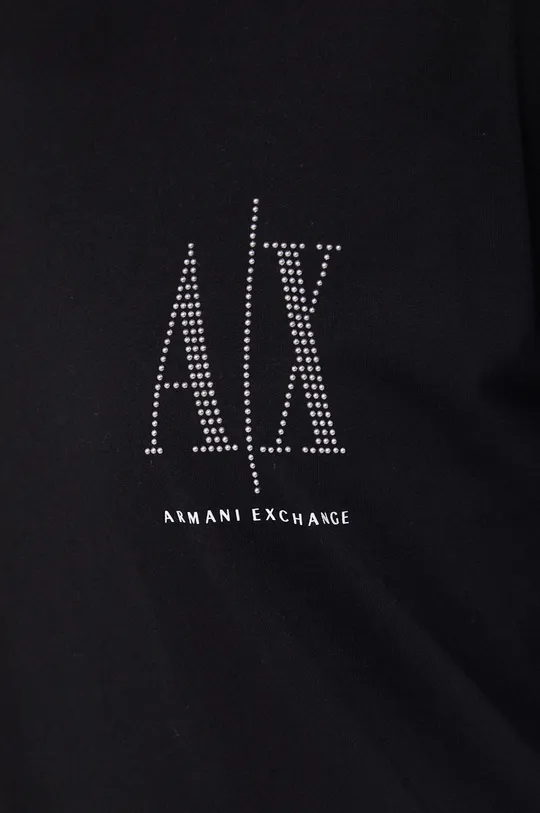 Armani Exchange - Sukienka bawełniana Damski