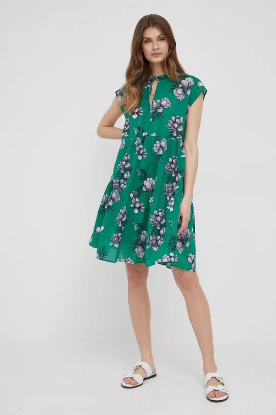 πράσινο Βαμβακερό φόρεμα Marc O'Polo Γυναικεία