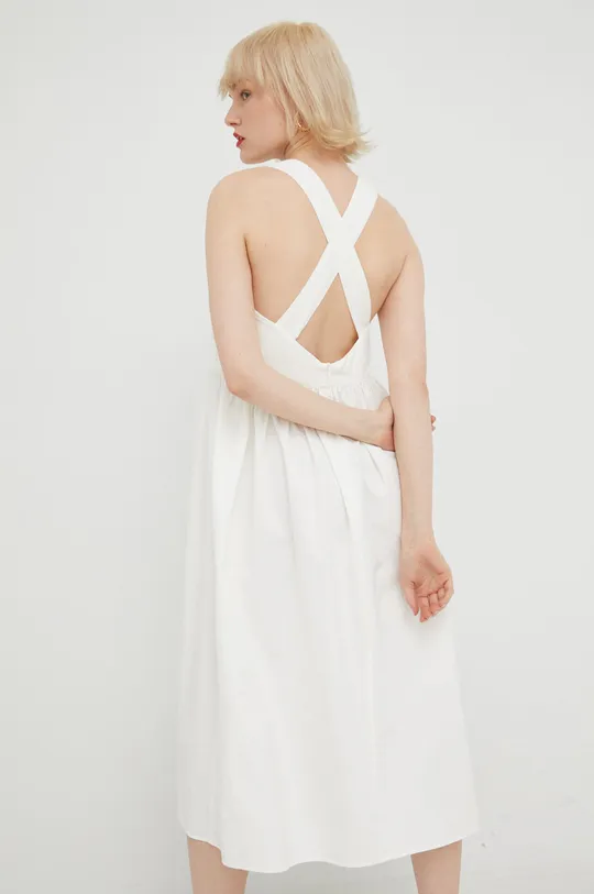 λευκό Βαμβακερό φόρεμα Marc O'Polo Denim
